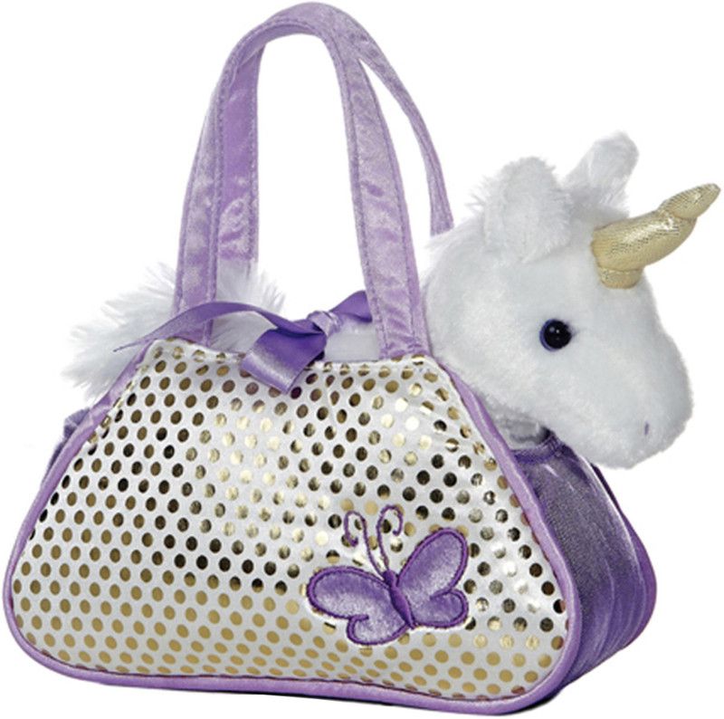 Hamleys Fancy Pal Unicorn Purple - 8.2 inch  (Multicolor)