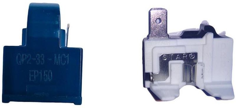 PANISTHA 1 Set Compressor Relay(1 Pin) + Overload Protector Suitable for lg & Videocon 165 LTR to 300 LTR Refrigerators Temperature Sensor and Controller Electronic Hobby Kit Temperature Sensor and Controller Electronic Hobby Kit
