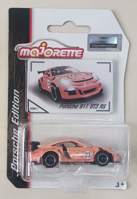 Majorette Porsche 911 GT3 RS From Porsche Edition Series , One Piece Toy Car  (Multicolor)