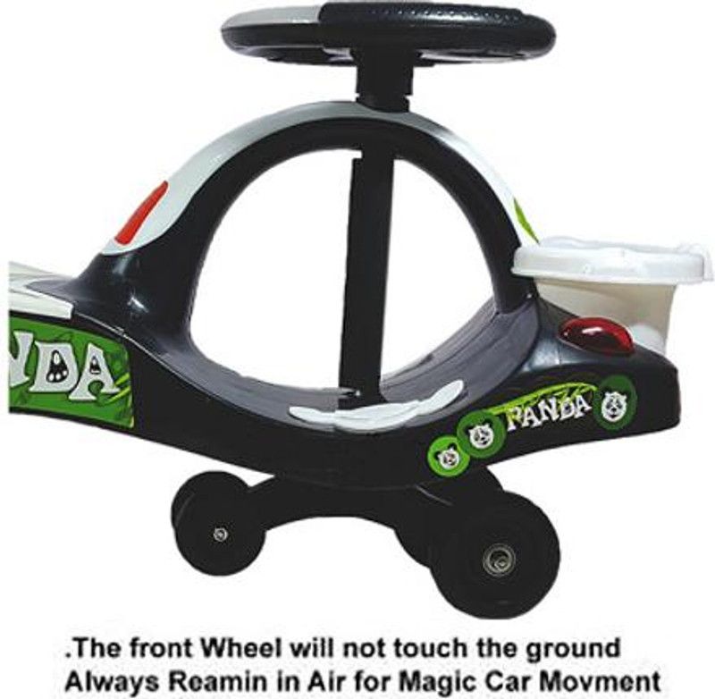 Myhoodwink Eco Panda Magic Car Wagons Non Battery Operated Ride On Toy For Kids Rideons & Wagons Non Battery Operated Ride On  (Multicolor)