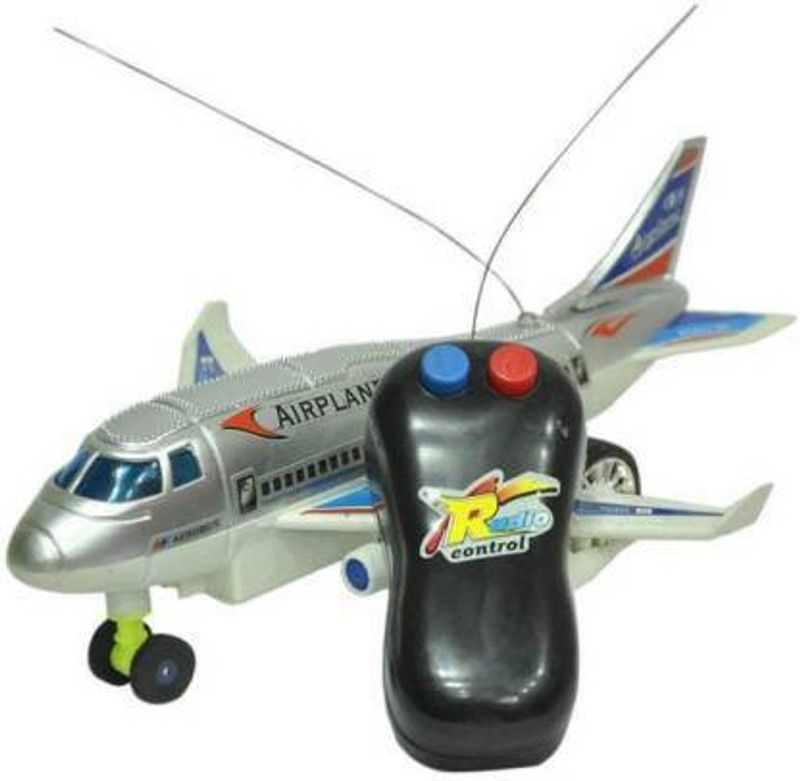 DsentSports 2 Channel Radio Control (Running, Not Flying) (Silver) (Multicolor)  (Silver)