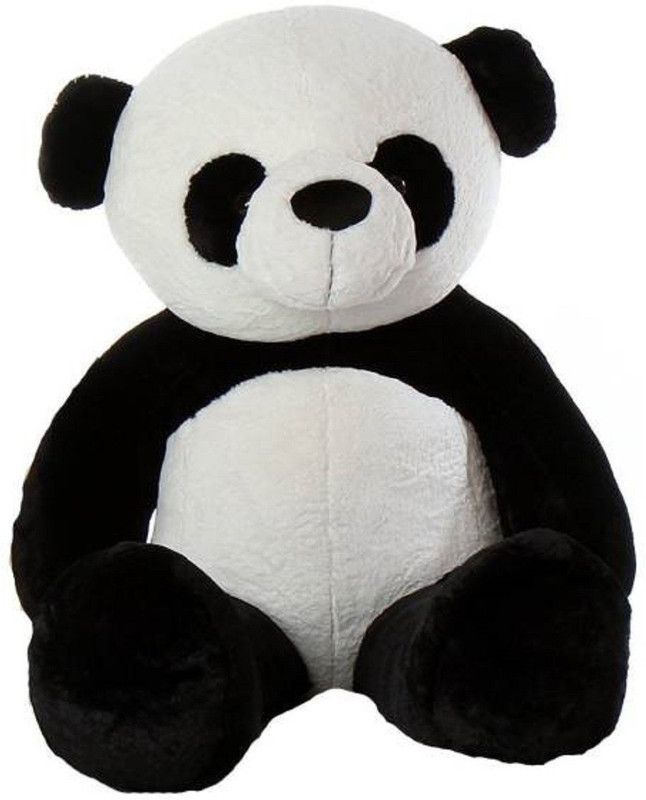 PMP TOYS mported Panda Teddy High Quality Huggable Birthday Gifts - 152.013 cm  (Black)
