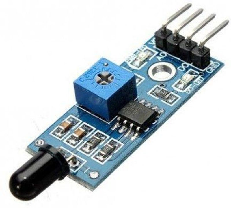 Ercoms Robotics Lab IR Flame Sensor Module Electronic Components Electronic Hobby Kit