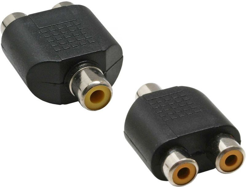 ESP 1x RCA Female to 2x RCA Female 2 PCS Interconnect Electronic Hobby Kit