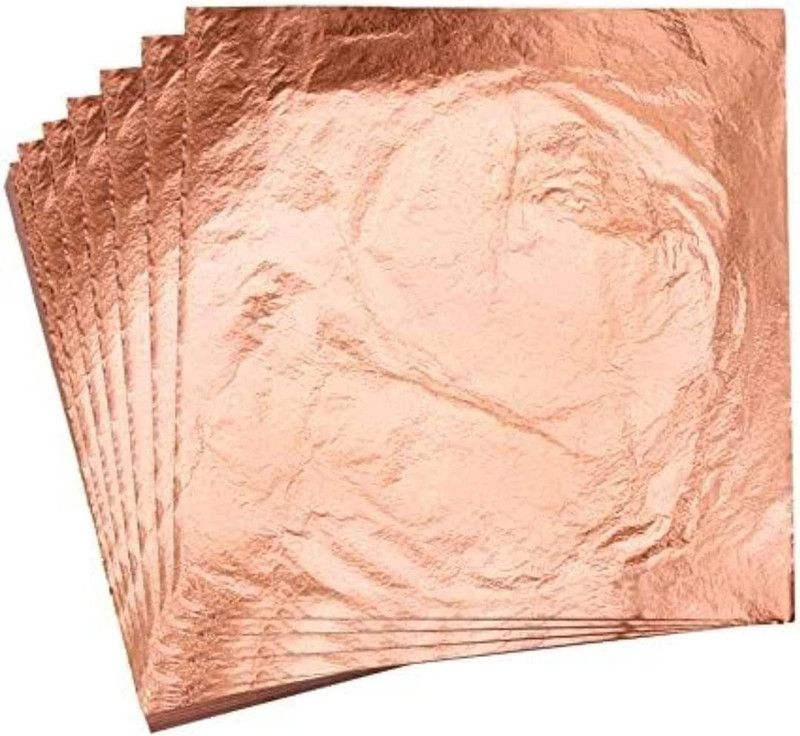 Gold leaf company Gold Leaf 16x16 Metallic Foil Sheets for Gilding, Home Decoration, Art & Crafts,