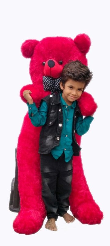 itachi Cute bootsy Red 122 Cm 4 feet Huggable And Loveable For Gift To Someone Special  Teddy Bear - 122 cm  (Red)
