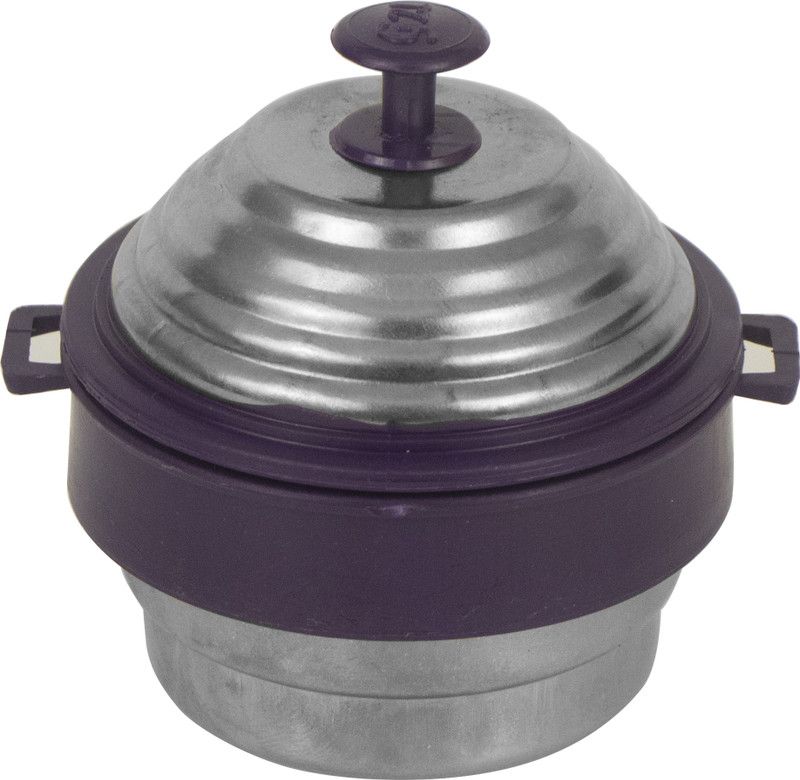 Spillbox Toy Idli Cooker Miniature Household Kitchen Appliances Pretend Play Toy for Kids-BLACK
