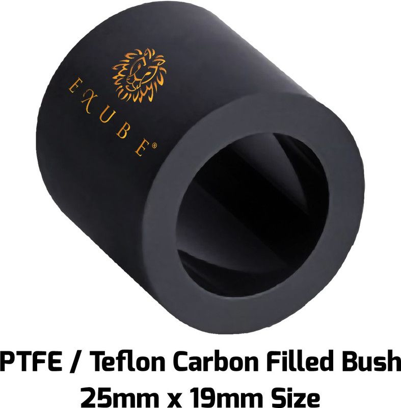 EXUBE PTFE / Teflon Carbon Filled Bush 25mm x 19mm Size Electronic Components Electronic Hobby Kit