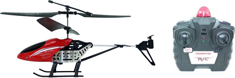 HALO NATION Helicopter 3.5 Channel Gyro Balance - Red  (Red)