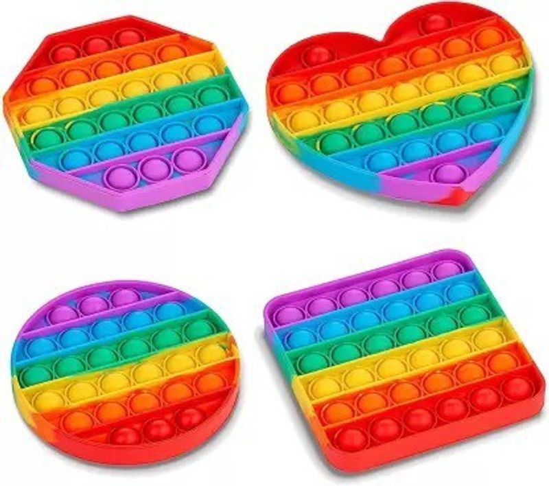 FASHIONEMPIRE Pop It Fidget Toys,Gift for Girls, Boys, Kids, Adults (Multicolour)  (Multicolor)