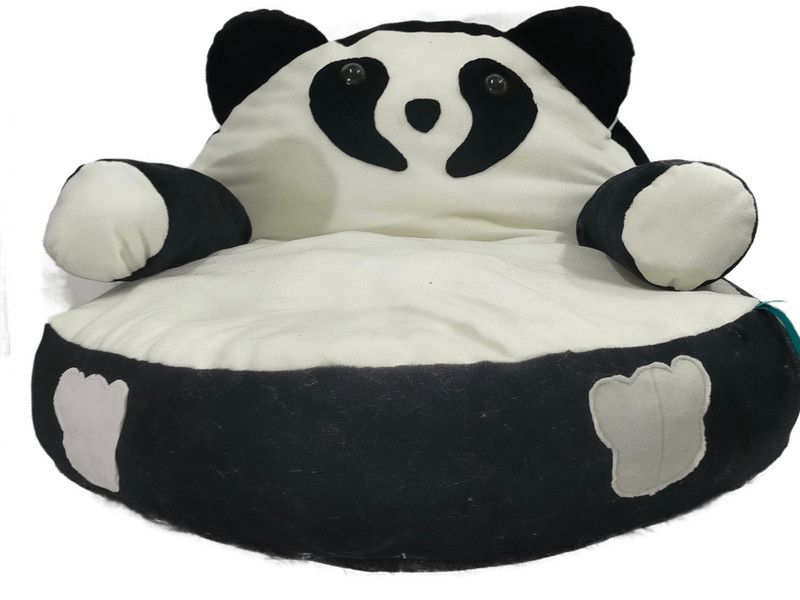 FTF Cute Panda Sofa for Babies and Kids - 60 cm  (Multicolor)