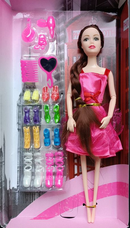 Catcher Barbie Doll  (Red)
