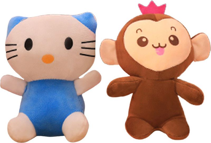 KEKEMI ST 187 High Quality Non-Toxic Hugable cute stuff Doreamon Teddy Bear Soft Toys for Kids / Gift - 7 inch  (Multicolor)
