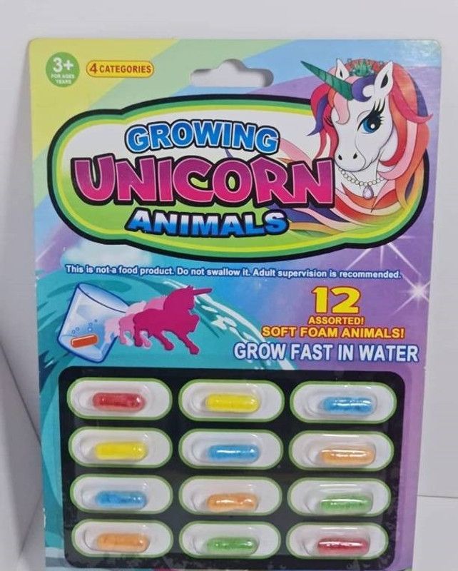 MINTLEAF Amazing magic capsule organ growing in water (Pack of 12 Capsule) Gag Toy Gag Toy  (Multicolor)