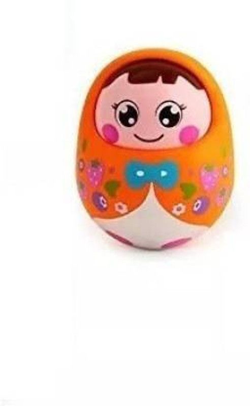 DhyeyCollection Cartoon Tumbler Doll Roly-Poly Rattles Toys Rattle Rattle  (Multicolor)