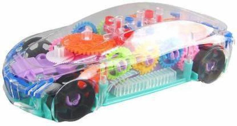 Ns Fashion Toy Car For Kids With Glowing Lights And Music (Multicolor)  (Multicolor)