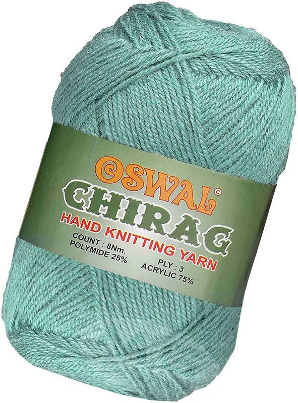 KNIT KING Represents Oswal Chirag Turquoise 400 gms Wool Ball wool T Art-AJGB