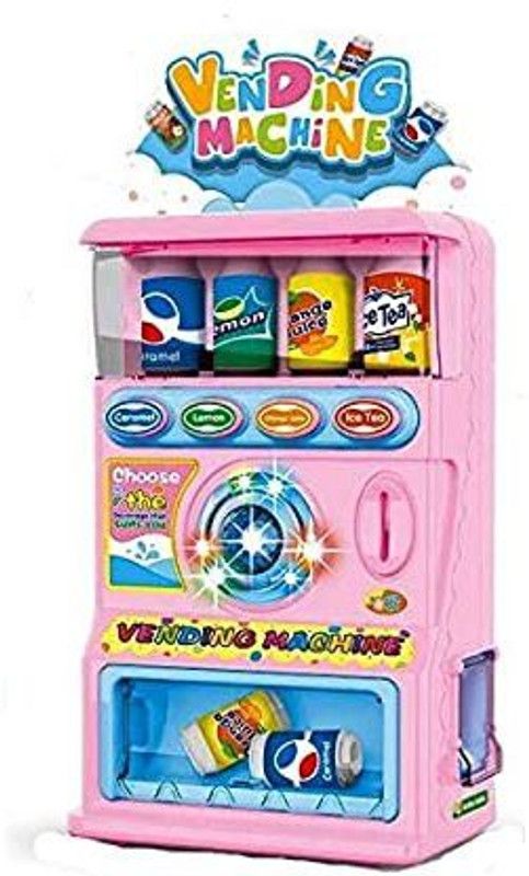 MPH ENTERPRISE Vending Machine Toys Drinks Machines Toys Education Learning Toys Shopping Game Toys for Boys and Girls Play House Toys Birthday Gift for Kids Age 3 4...