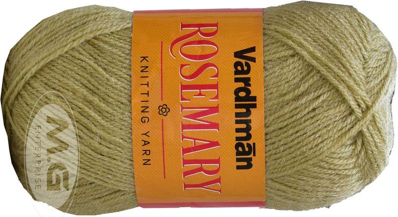 Simi Enterprise Rosemary Dark Skin (300 gm) Wool Ball Hand knitting wool / Art Craft soft fingering crochet hook yarn, needle knitting yarn thread dyed- SM-BB
