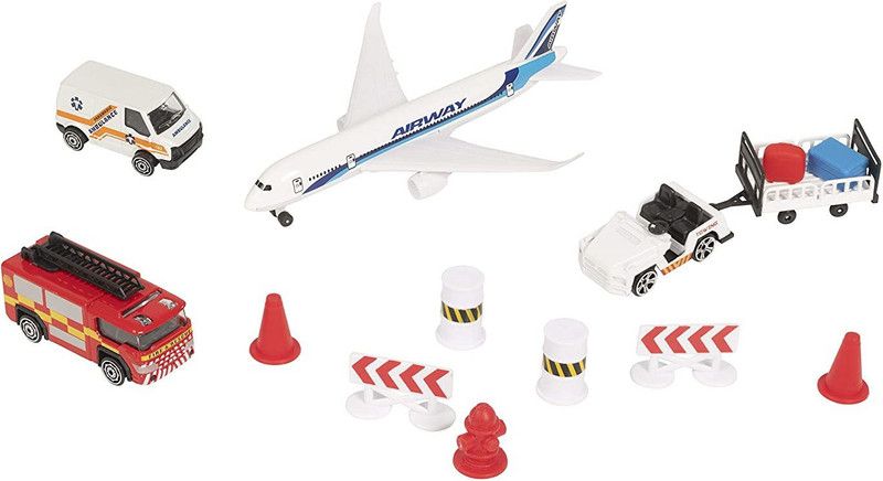 Teamsterz 3" Die Cast Airport Play Set  (Multicolor)