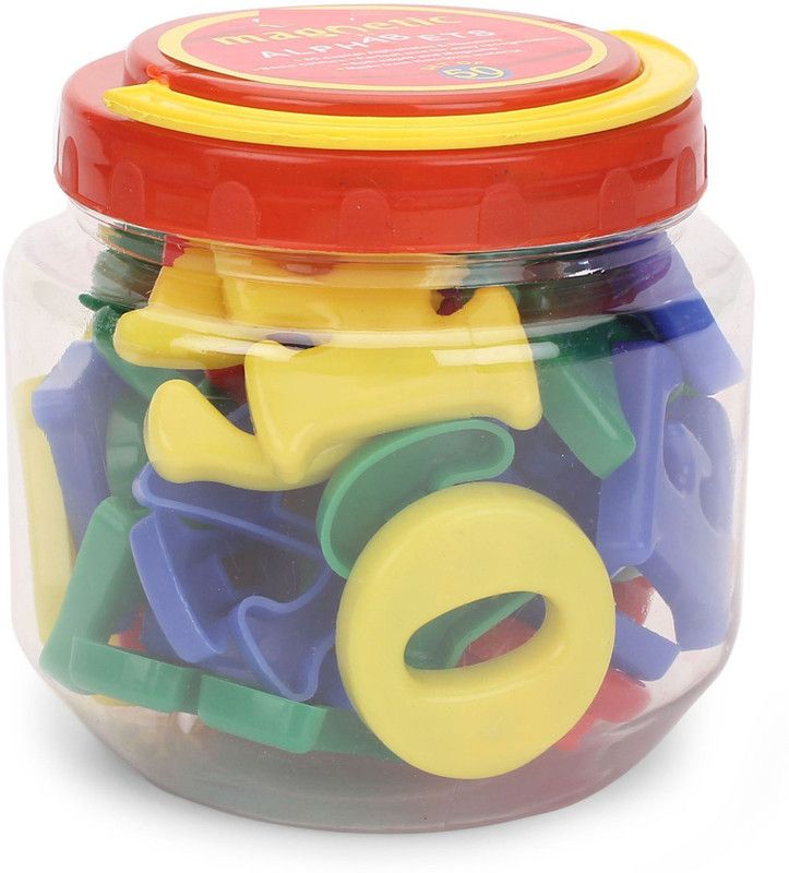 ARNIYAVALA Alphabets and Numbers Jar For Kids(Min. Age 3 years) (Multicolor)  (Multicolor)