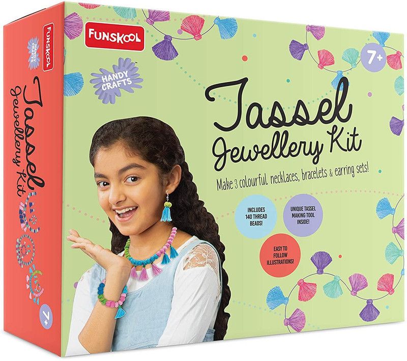 FUNSKOOL Tassel Jewellery Kit