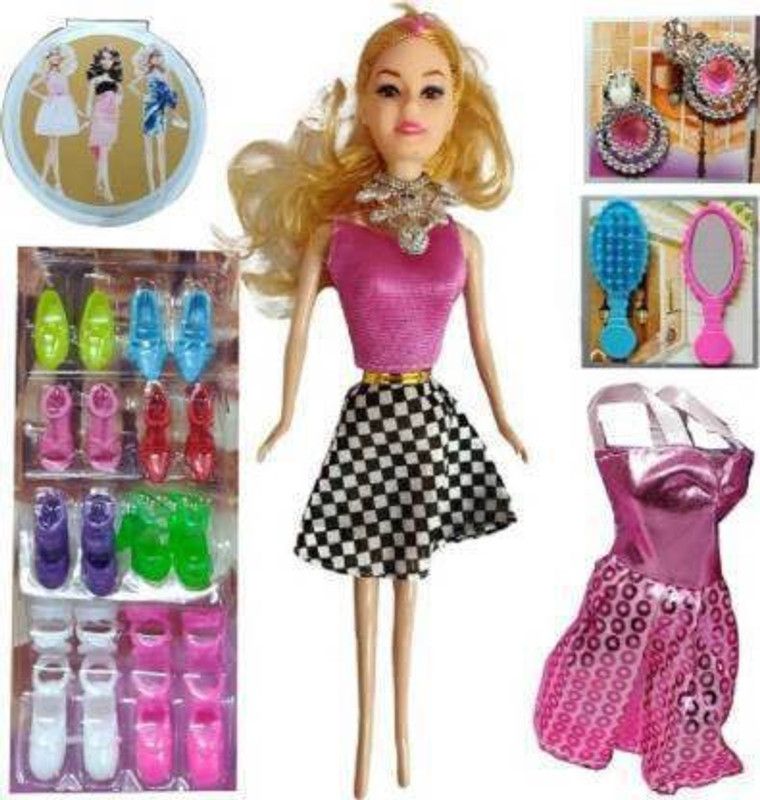 Holie creation Shine Doll For kids (Multicolor ( (Multicolor)  (Multicolor)