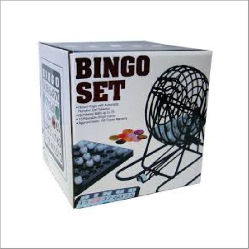 Smiledrive Rotary Cage Bingo/Lotto Gage Set with Automatic Random Ball Selector Strategy & War Games Board Game
