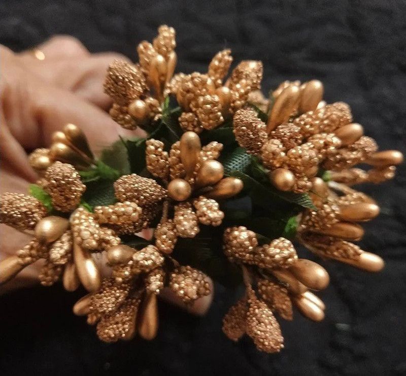 DIARA 12 Bunch Artificial Pollen Flowers Home Decor/ Party /Jewelry Making
