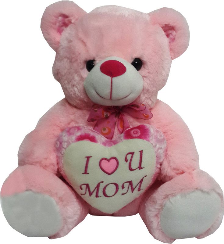 Dimpy Mother's Day Bear - 40 cm  (Pink)