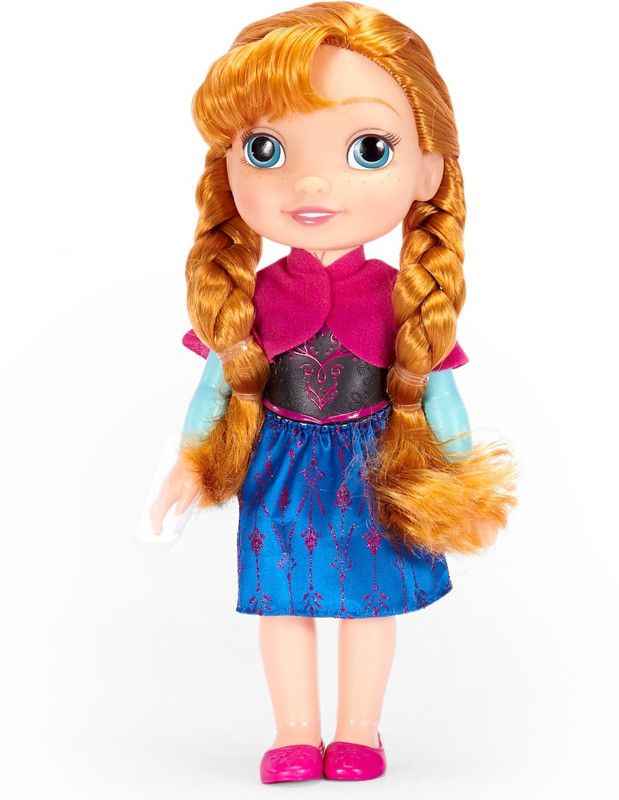 Disney Frozen Super Value Toddler Anna doll -12"  (Multicolor)