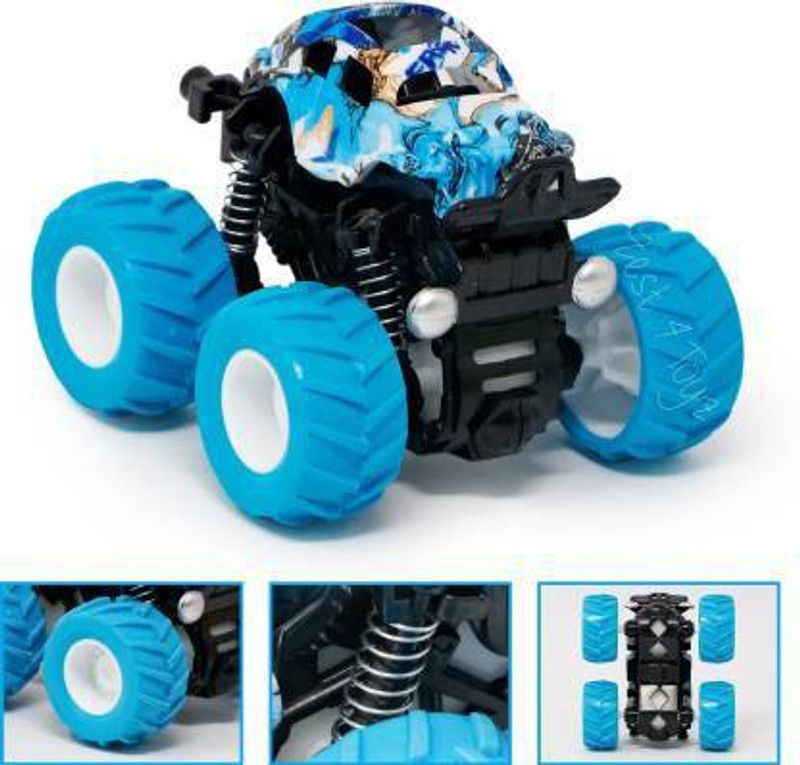 3dseekers Mini Monster Truck Unbreakable With Big Rubber Tires (Multicolor) 941  (Mini Monster Trucks)