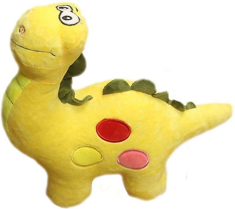 ClueSteps Dinosaur Plush Soft Toy Yellow 50 CM - 50 cm  (Yellow)