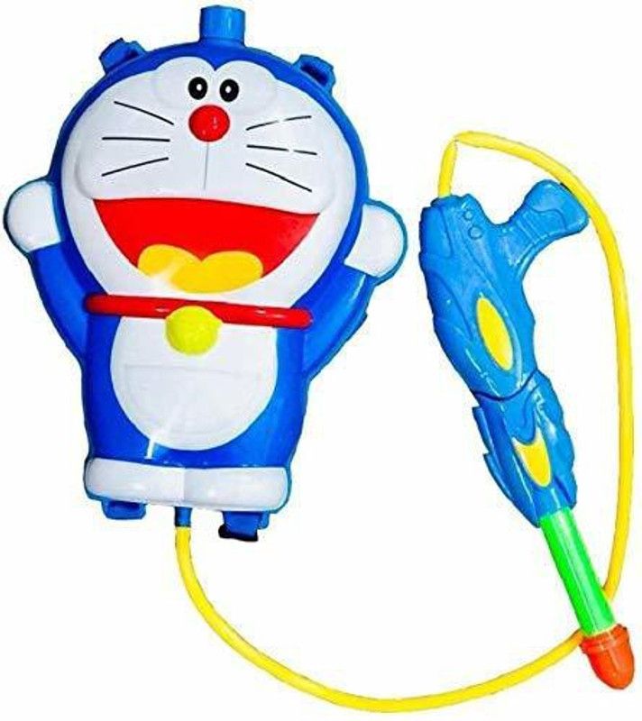 mushti Doremon Cartoon Water tank Holi Pichkari With Tank For Girls, Boys Holi festival Water Gun  (Multicolor)