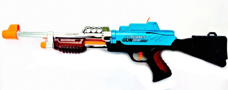 ToyGalaxy SUPER POWER CRYSTAL BULLET GUN WITH LIGHTS Guns & Darts  (Multicolor)