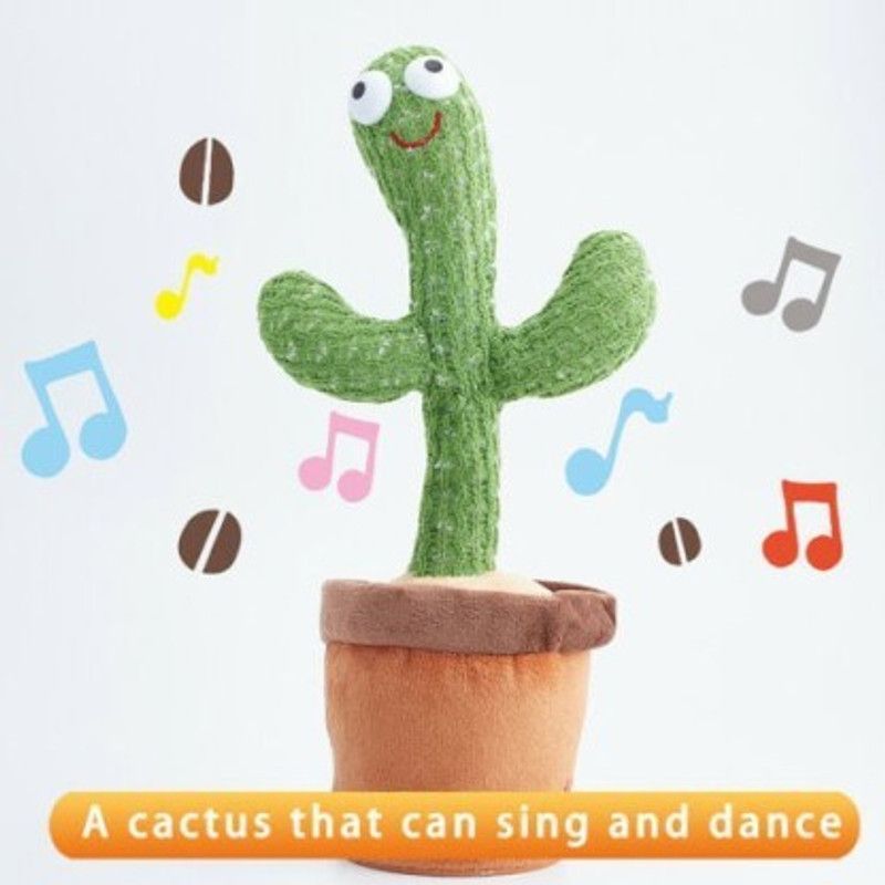 FASTFRIEND Repeats What You Say | USB Charging Cable | Dancing and Singing Electronic Plus  (Green)