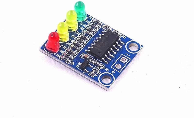 REES52 XD-82B 12V Battery Level Indicator Module 4 Paragraph 4 onboard Battery Indicator LED Lights Micro Controller Board Electronic Hobby Kit