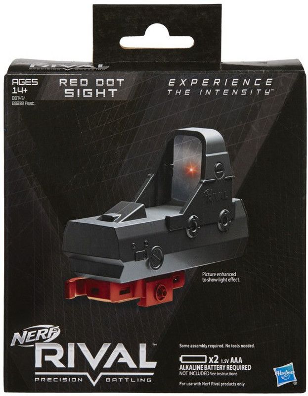 Nerf Rival Red Dot Sight Guns & Darts  (Multicolor)