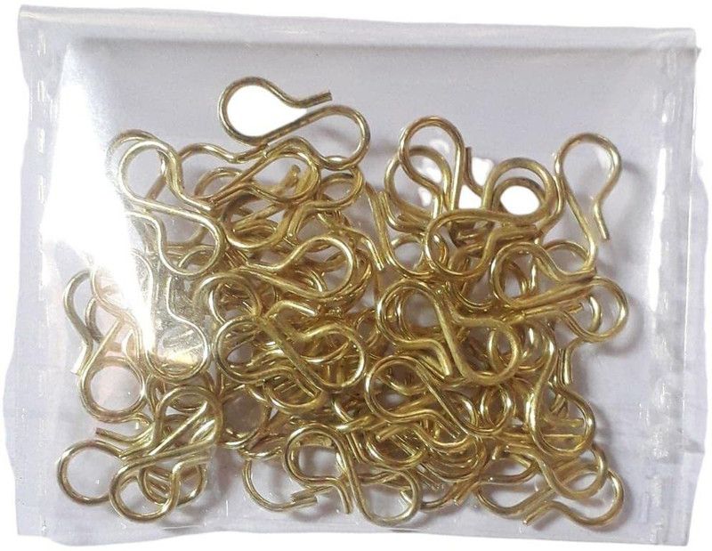 Zilzon S Hook' for Jewellery Making-Jewelery Pack of S-Hooks 50 Pcs