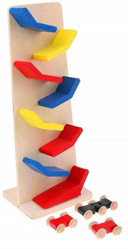 StonSell Wooden Car Race Game  (Multicolor)