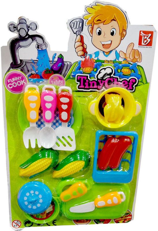 Shoppernation Cute Kids Chef Kitchen Play Set Toy