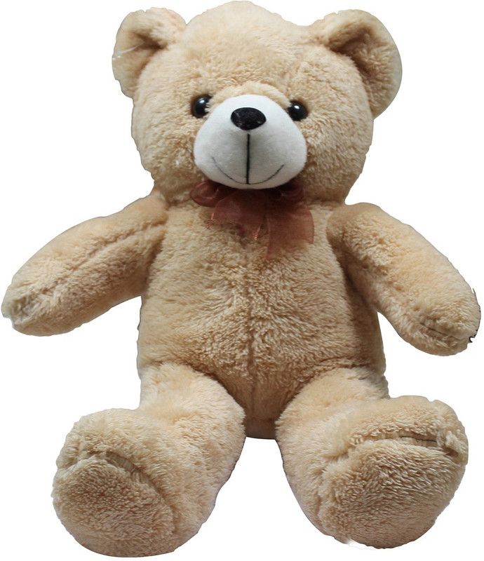 Casotec Cute Teddy Bear Stuffed - 14 cm  (Brown)