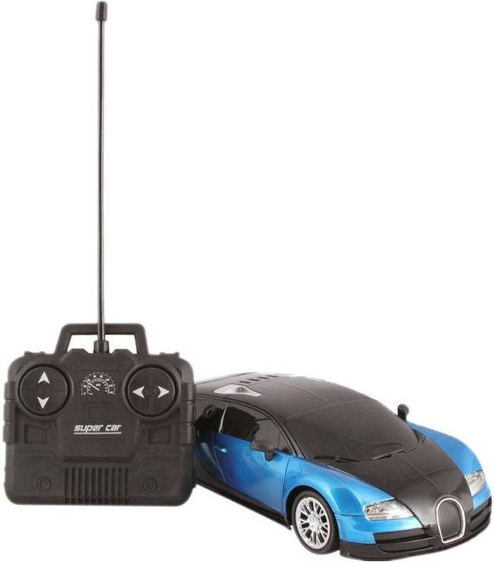 KANCHAN TOYS Fast Bugatti Remote Control Car  (Blue)