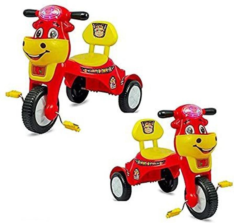 DNEXUS Tricycle-0608 Tricycle  (Red, Yellow, Black)