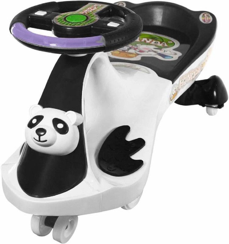 Perryn Panda Swing Magic Toys For Kids Girls Boys Ride on Drive Tricycle Cycle / Swing Rideons & Wagons Non Battery Operated Ride On  (Multicolor)