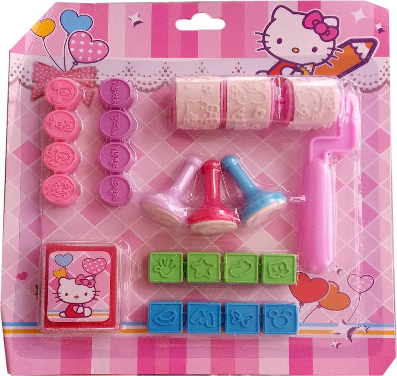 Shoppernation Fancy Kids Stamp Roller Set