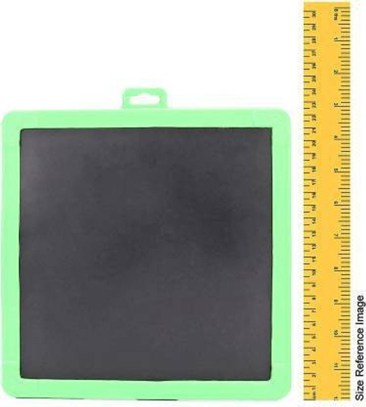 Pepino Wonderful Happy Drawing Slate + Black Slate Chalk Board, 2 in 1 Educational  (Multicolor)