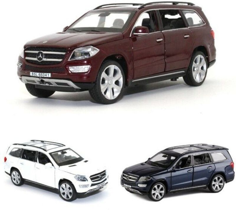 YATRI Diecast Alloy Car Model Benz Gl450 Six Doors Can Be Opened  (Multicolor)