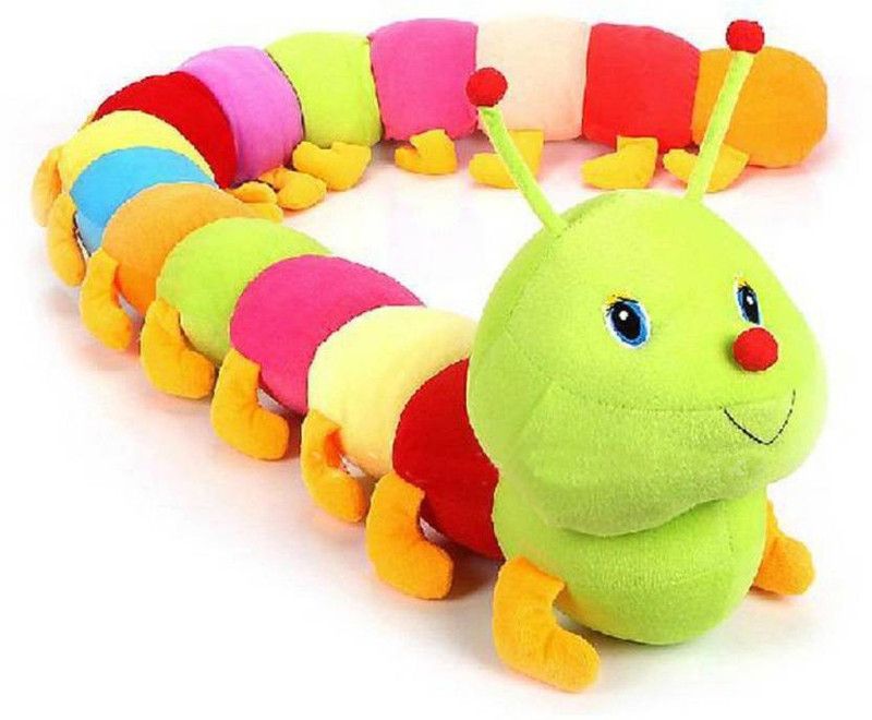 SHOPMELIVE STUFF CATERPILLER 54 CM - 54 mm  (Multicolor)