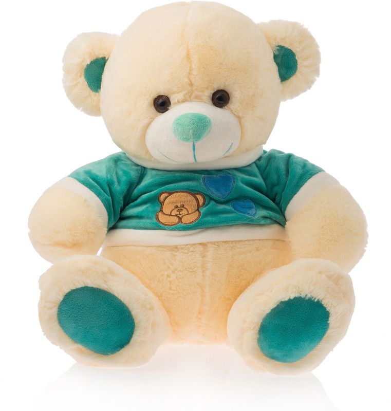Dimpy Stuff Dimpy Bear W/T-Shirt Cream - 40 cm  (Red)